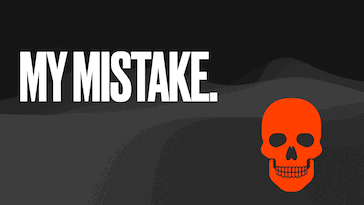 My mistake
